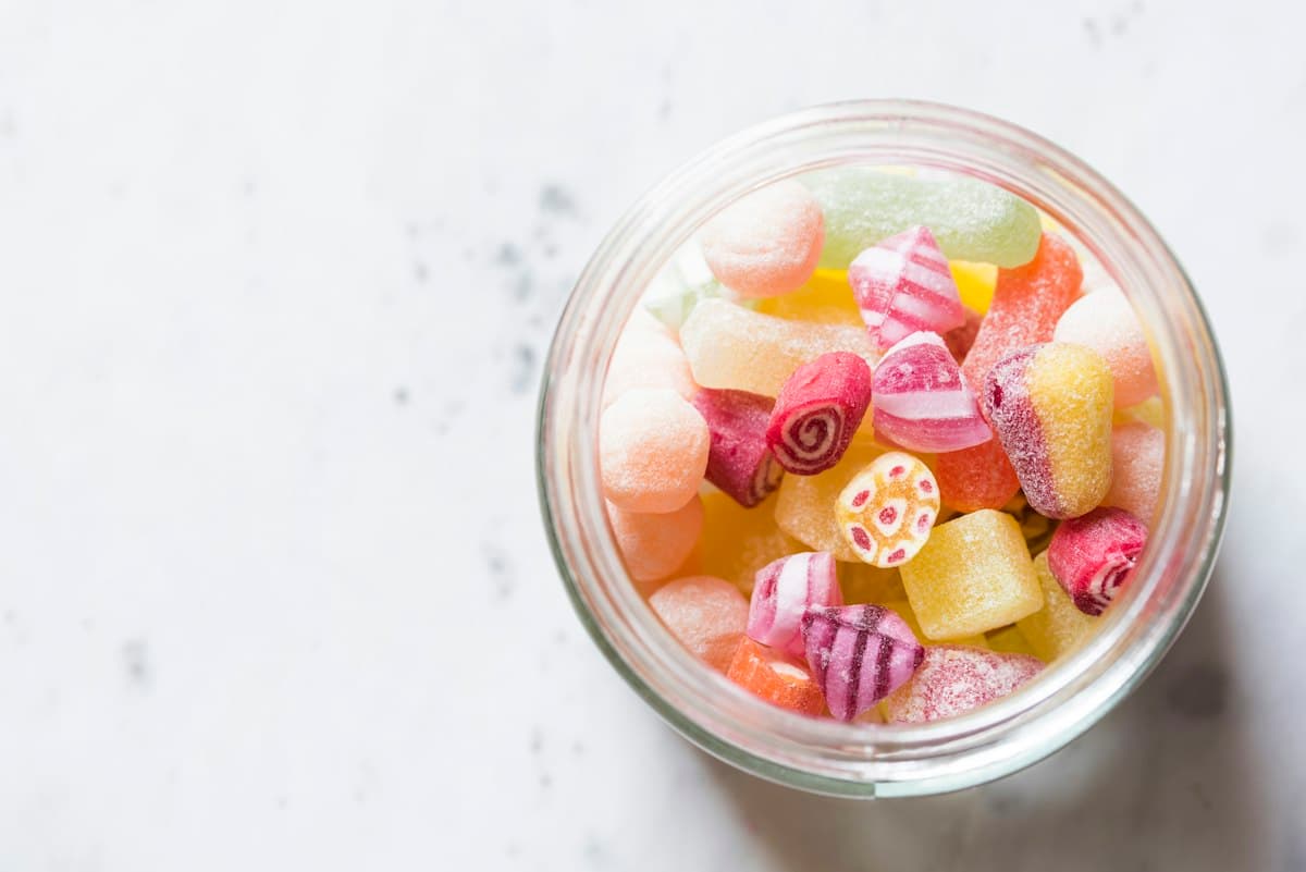 Fruit-Flavoured Hard Candy — 500g Jars